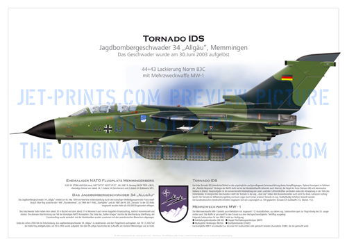 JaboG 34 Memmingen - Tornado IDS 44+43 Norm 83C mit MW-1