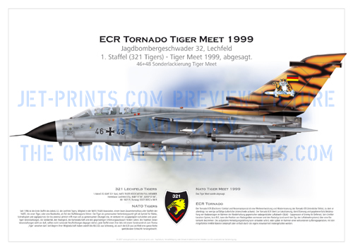 Lechfeld 321 Tigers ECR Tornado 46+48 Tigermeet 1999 with Harm