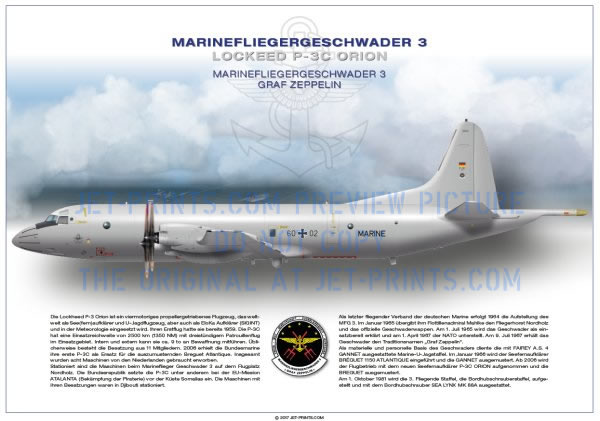 Naval Wing 3 Nordholz - P-3C ORION 60+02