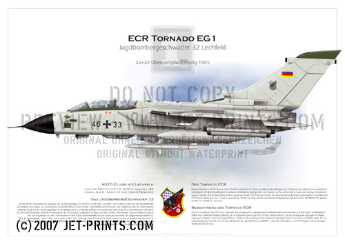FBW 32 Tornado ECR 46+33 Interrim Camouflage CW-1 (Combat Wing 1)