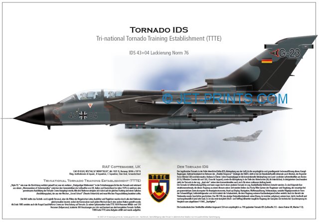 TTTE Tornado IDS 43+04 Norm 76 "35 Jahre TTTE"